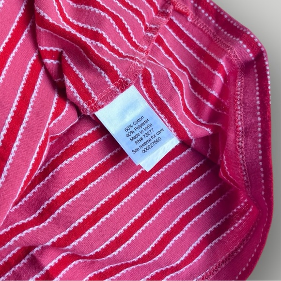 ๐ข5/$25 Sonoma Striped Pink/Red Tank Top - Picture 5 of 10
